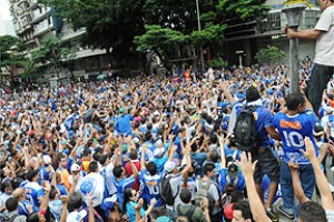 Cruzeiro: marcada a festa da conquista do tri-campeonato brasileiro