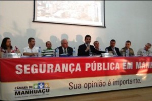 Manhuaçu: sociedade debate segurança pública na Câmara de Vereadores