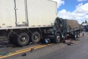Bahia: caminhoneiro de Manhuaçu morre em batida de caminhão