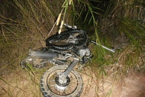 Caputira: jovem motociclista morre em acidente. Bateu em carro