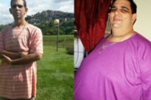 Dedicação: Homem perde 215 quilos sem cirurgia