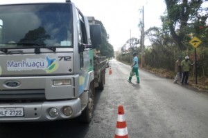 Manhuaçu: Novo asfalto na Rodovia dos Estudantes