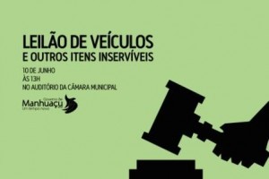 Manhuaçu: Prefeitura leiloa bens inutilizáveis