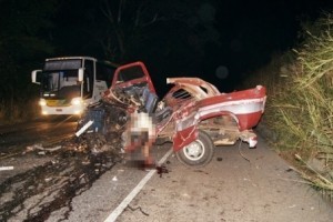 Muriaé: Mecânico morre em acidente com ônibus