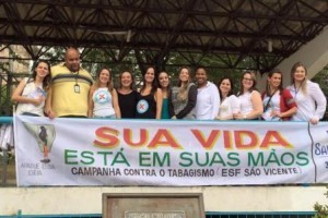 Manhuaçu: NASF realiza campanha antitabagismo