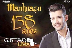 Manhuaçu: Gusttavo Lima canta na cidade dia 04 de novembro