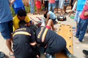 Santa Bárbara do Leste: Colisão de motocicletas deixa dois feridos