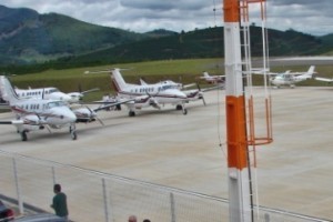 Manhuaçu: Concluída sinalização de elevações em torno do Aeroporto de Santo Amaro
