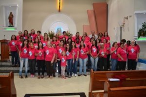 Terço das mulheres celebra um ano no Santa Luzia