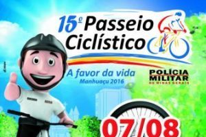 PM divulga cartaz do 15º Passeio Ciclístico de Manhuaçu