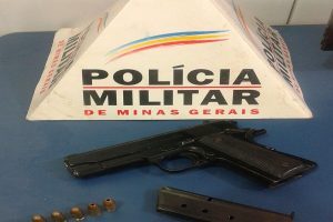 PM apreende arma de fogo na zona rural de Pedra Bonita