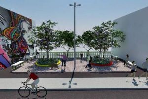 Praça será revitalizada em Manhuaçu. Gesto concreto de jovens do EAC