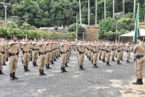 PM forma 111 novos soldados em Manhuaçu