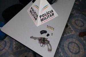 Santa Margarida: PM apreende arma de fogo com atirador