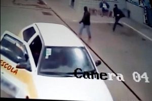 Divino: Bandidos roubam carro de auto escola e assaltam posto de combustíveis