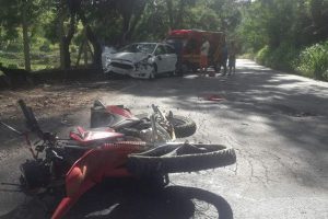 Motociclista morre na região do Barreiro, em Manhuaçu
