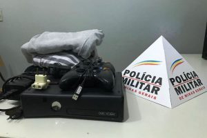 PM recupera aparelho XBox furtado em Espera Feliz