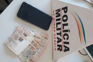 Martins Soares: PM recupera celular e dinheiro roubados