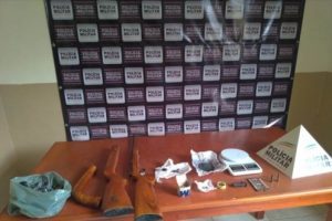 Oito armas de fogo apreendidas em operação da PM Mineira e Capixaba