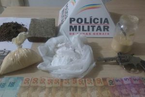 Manhuaçu: PM prende traficante no Bairro Matinha