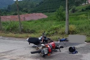 Colisão entre motocicletas deixa um morto em Martins Soares