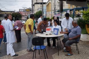 Prevenção em saúde: SMS realiza evento no centro da cidade