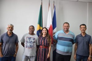 Prefeita recebe visita de diretores da APM Manhuaçu
