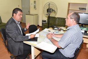 Presidente da Câmara Inspetor Linhares solicita ao DEER melhorias nas rodovias