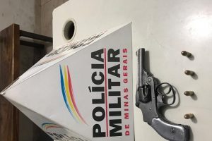 PM retira arma de fogo de circulação no bairro Baixada