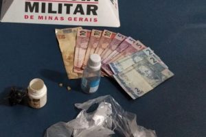 Manhuaçu: PM prende autor de tráfico de drogas no bairro Santa Terezinha
