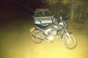 Durandé: Motocicleta furtada na zona rural é recuperada