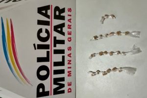 Matipó: PM apreende pedras de crack e prende autor por tráfico de drogas