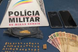 Manhuaçu: 52 pedras de crack apreendidas no Santa Luzia