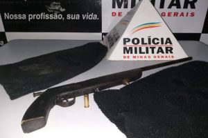 Arma e máscaras são apreendidas em Ipanema