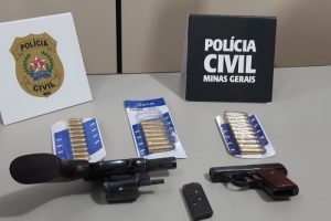 Região: Polícia Civil faz prisão e apreende duas armas de fogo
