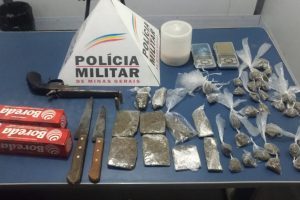 PM faz importantes apreensões de armas e drogas em Manhuaçu