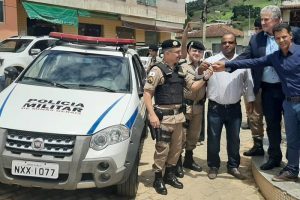 São José do Mantimento: PM realiza entrega de viatura ao município