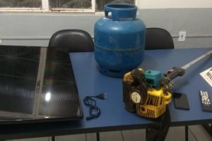 Manhuaçu: PM prende autor de receptação e recupera material furtado em escola