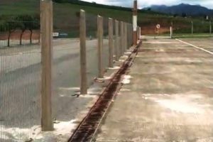 Obras reforçam alambrado e escoamento de água no aeroporto Santo Amaro de Minas