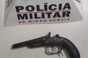 Santa Margarida: PM apreende arma de fogo em zona rural