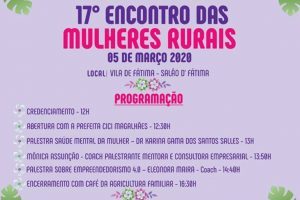 Manhuaçu: Encontro de Mulheres será realizado na Vila de Fátima