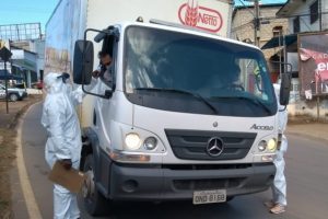 Prevenção à Covid-19: Barreira Sanitária aborda mais de 2 mil veículos