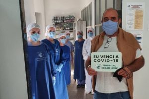 HCL registra terceira alta de paciente curado da Covid-19