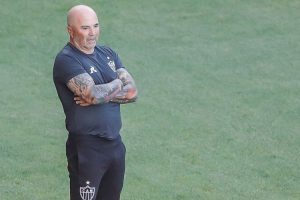 Sampaoli quer Atlético melhor diante do Corinthians