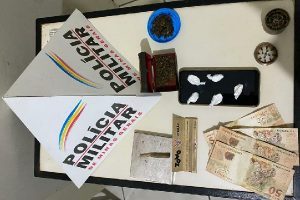 Plantão PM: Drogas apreendidas em Manhuaçu e região
