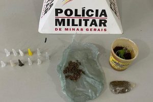 PM prende autor e apreende drogas em Simonésia