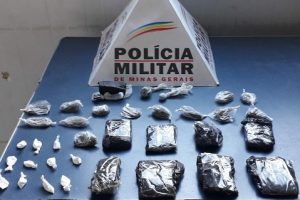 Manhuaçu: Mais drogas apreendidas pela PM