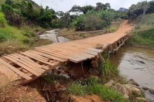Pontes danificadas receberão melhorias em Manhuaçu
