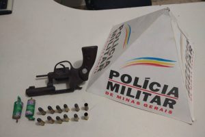 Armas e drogas apreendidas em Manhuaçu e região