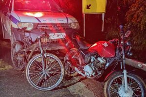 Plantão PM: Recuperada motocicleta furtada e polícia procura autor